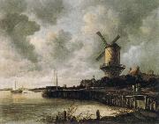 Jacob van Ruisdael The Windmill at Wijk bij Duurstede oil